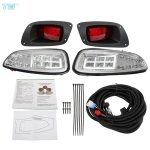 For EZGO RXV 2016-up LED Headlights Tail Lights golf cart Full Light Kit Fit - Picture 1 of 10
