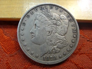 Dólar de plata Morgan de Estados Unidos 1878 7/8 plumas cola lote de $1 A - sin precio base - Imagen 1 de 3
