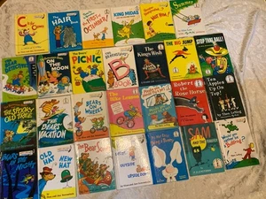 VTG Lot 27 HC Childrens Books Bright & Early & I Can Read Mixed Seuss Berenstain - Picture 1 of 23