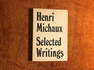 Henri Michaux the selected writings pb new directions ndp269 1968 softcover rare - Picture 1 of 2