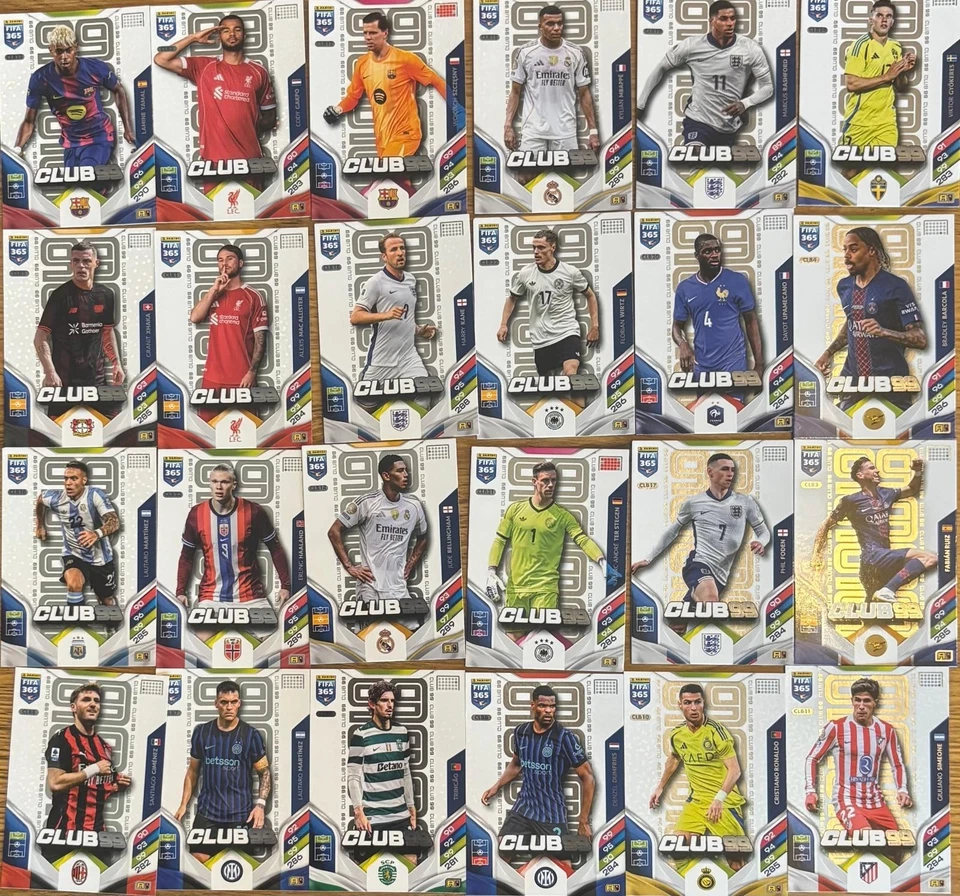 Panini Fifa 365 Adrenalyn XL 2026 Club 99 CLB 1 - CLB 24 Yamal/Ronaldo etc. - Bild 1 von 1