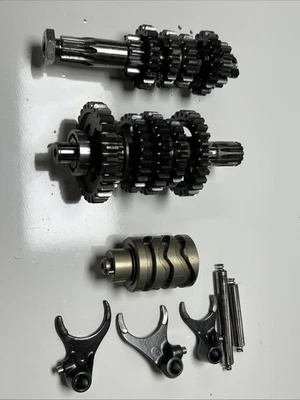 2009 ktm 105 sx Transmission Gear Set / Shift Forks 85sx - Imagem 1 de 4