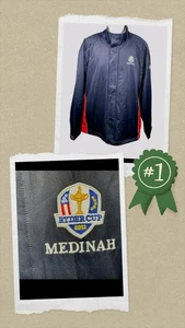 Cutter Buck 2012 Ryder Cup PGA Championship Golf Medinah Jacket 2XL Blue Logo - Picture 1 of 12