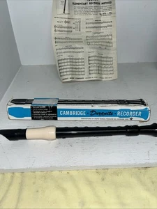 Cambridge Duranite Recorder Baroque System 2-Octave Range Trophy Musical Product - Picture 1 of 7