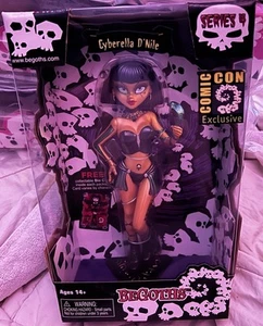 Bleeding Edge Goth Dolls Cyberella D. Nile Series 4 New Vintage Comicon Exclusiv - Picture 1 of 2