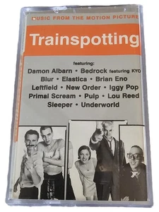 Trainspotting Movie soundtrack Cassette Tape 1996 Iggy New Order Lou Reed - Picture 1 of 7