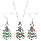  Alloy Christmas Earrings Necklace Sterling Silver Chains for Women Earings