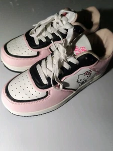 Mujer Tenis Hello Kitty Dibujos Animados Cómodas Mujeres Adolescentes Informales Zapatos Deportivos - Imagen 1 de 6