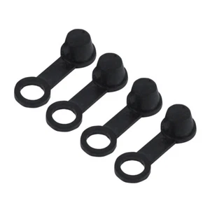 8× Brake Caliper Bleed Nipple Screw Dust Cap Cover 8mm Rubber Motorcycle Car - Picture 1 of 12