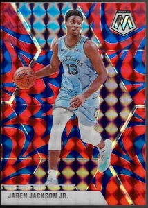 2019-20 Panini Mosaic Prizm Reactive Blue Jaren Jackson Jr. Parallel Card #76 - Picture 1 of 2