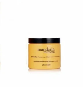 Philosophy MANDARIN MIMOSA Glazed Body Souffle Lotion Moisturizer 16 oz - Picture 1 of 3