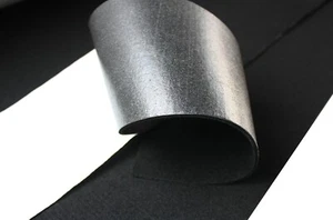Filz Möbelgleiter Meterware 3,5mm dick selbstklebend Schwarz - Bild 1 von 4