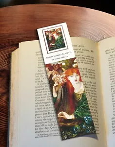 Rossetti bookmark La Ghirlandata fine art gift book lover gift collectable art - Picture 1 of 7