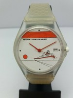 Rare vintage quartz watch from a cruise boat Fedor Dostoevsky made France