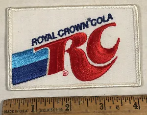 Vintage RC Cola Logo Patch Royal Crown Soda Pop Iron On - Picture 1 of 2