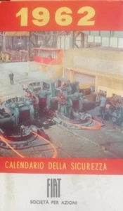 RARO LIBRETTO 1962 FIAT CALENDARIO SICUREZZA COME DA FOTO - Imagen 1 de 1