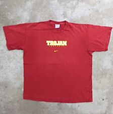 Vintage Nike USC Trojans Football center swoosh t-shirt - SIZE XL