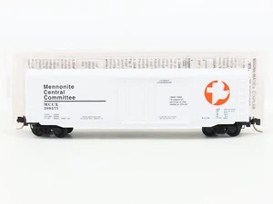 N Scale Micro-Trains MTL MCCX Mennonite Central Committee Box Car #209575 - Picture 1 of 6