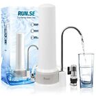 RUN.SE Countertop Water Filter System Easy Install Water puriter Sink Water F...