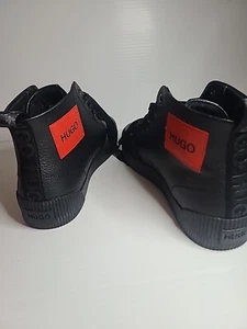 HUGO Men's Black Zero Sneakers SZ 7 Men - Picture 1 of 8