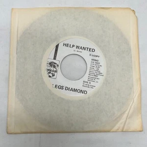 Legs Diamond "Help Wanted" 45 RPM 7" DJ Copy - Imagen 1 de 4