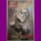 Max Toons - Venom "Daffy Egg Champ"  Homage - Lava Foil Trade Cover - Ltd #2/5