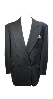 Classic by Ungaro Men's Wool Suit & Pants Navy Blue Size 42R - Image 1 of 4