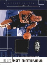 2002-03 Hoops Hot Prospects Hot Materials #HM-RJ Richard Jefferson NJ Nets