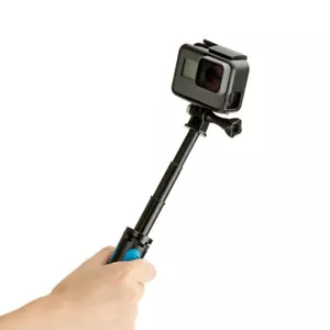 Mini Desktop Tripod Selfie Stick Vlogging For Gopro Hero 11 10 9 8 7 6 5 4 OSMO - Picture 1 of 7