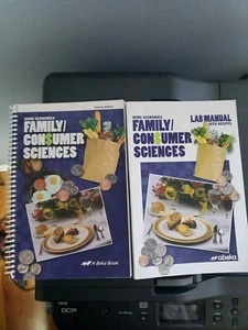 Abeka Home Economics Family Consumer Sciences Lab Manual and Teacher Edition - Picture 1 of 3