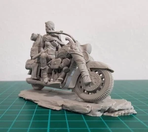 1/24 HARZFIGUR unbemaltes Modellbausatz sexy Biker Mädchen unmontiertes Spielzeug NEU Geschenk - Bild 1 von 6