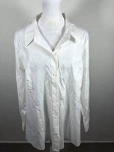 Lane Bryant Sz 18 Size Shirt Blouse Down Botton - Picture 1 of 7