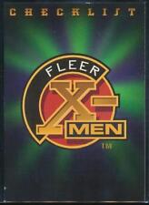 1996 X-Men Trading Card #100 Checklist