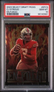 CJ Stroud 2023 Select Draft Picks En Fuego #EFCS RC PSA 10 GEM MINT - Picture 1 of 2