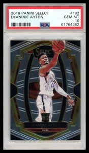 2018-19 Panini Select #102 DeAndre Ayton RC PSA 10 Premier Level - Bild 1 von 2
