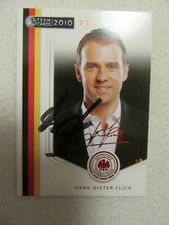 Hansi Flick - signed - Panini Card No. 26 DFB 2010 FIFA World Cup Germany