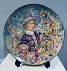 Edna Hibel Flower Girl Of Provence Commemorative Hutschenreuther Plate 13"