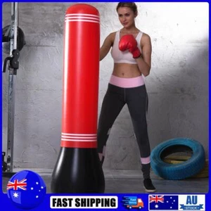 1.5m Freestanding Punch Bag PVC Boxing Training Sandbag for Kids Adults (Red) - Picture 1 of 11