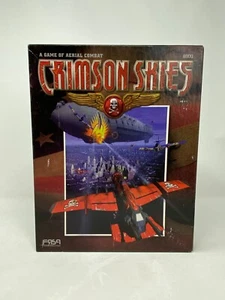 CRIMSON SKIES Gioco da Tavolo: Un Gioco di Combattimento Aereo Boxed Set COMPLETO - Foto 1 di 5