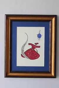 Original Hecho a Mano Árabe Caligrafía Arte Regalo Girando Derviche A4 010012 - Imagen 1 de 5