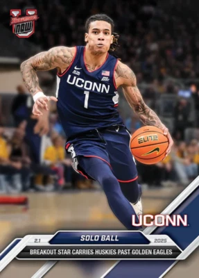 *SHIPS NOW!* Solo Ball - 2024-25 Bowman U NOW® Basketball UConn - Card 57 #a - Image 1 of 2