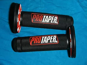 7/8 inch HANDLE BAR MX GRIP SET Maico ATK Ossa Trial Bultaco beta cz - Picture 1 of 6
