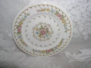 Plato de pastel de pan Noritake China verso 8303 Versatone Japón - Imagen 1 de 3