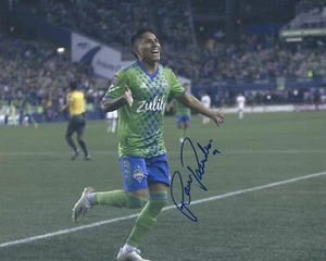 Raul Ruidiaz Signed 8×10 Photo Seattle Sounders FC MLS Soccer Autographed COA C - Picture 1 of 1
