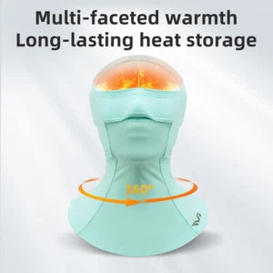 ROCKBROS TVI Women Winter Thermal Neck Tube Scarf Windproof Ski Half Face Mask - Picture 1 of 12