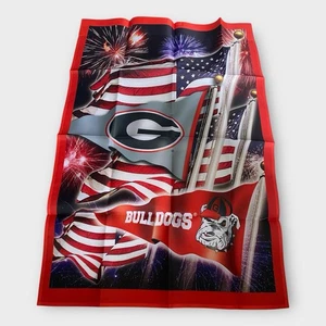 University of Georgia Bulldogs Large UGA Flag Willabee & Ward Flag Banner 27x40 - Picture 1 of 4