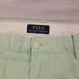 Polo Ralph Lauren Chino Shorts Herren 42 11" Schrittlänge grün Baumwolle Ostern Komfort - Bild 1 von 7