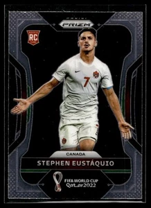 2022 Panini Prizm World Cup Stephen Eustáquio RC Canada #53 - Picture 1 of 2