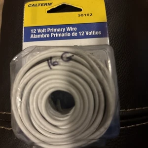 Calterm 12 V/16 AWG/30 Fuß/100 % Kupfer/Weiß 50162 Neu Kaufen Sie 2 und sparen Sie 10 % - Bild 1 von 2