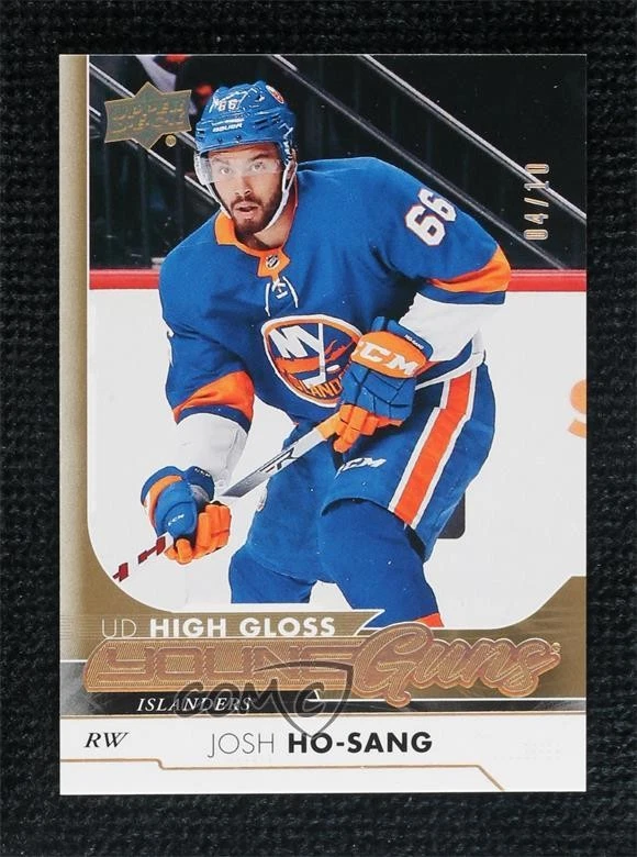 2017-18 Upper Deck Young Guns High Gloss /10 Josh Ho-Sang #205 Rookie RC - Image 1 of 2